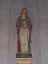 Statue (petite nature) : Education de la Vierge