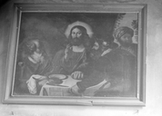 Tableau : le repas d'Emmaüs, église paroissiale Saint-Marc-Saint-Joseph (Augan)