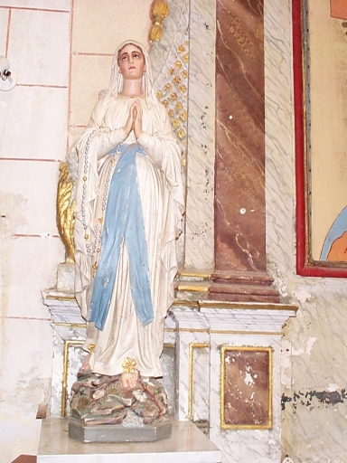 Statue : Notre-Dame de Lourdes