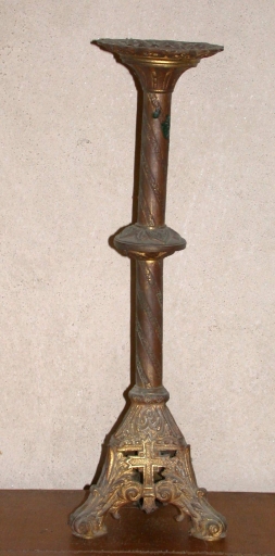 Paire 2 de Chandeliers d'autel