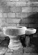 Fonts baptismaux, église paroissiale Saint-Laurent (Maël-Pestivien)