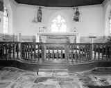 Clôture liturgique (table de communion), chapelle Saint-Julien, le Bois du Gué (Saint-Servant-sur-Oust)