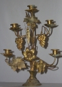 Paire 1 de chandeliers d'église