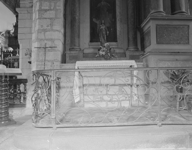 Clôture de chapelle, église Notre-Dame de la Tronchaye (Rochefort-en-Terre)