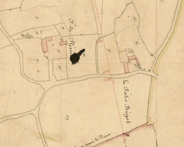 Manoir, puis ferme, actuellement maison, le Plessis (Clayes)
