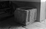 Fonts baptismaux, chapelle Saint-Maur (Ploërmel)