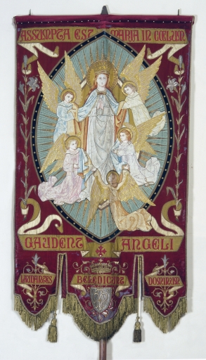 Bannière de procession : Assomption