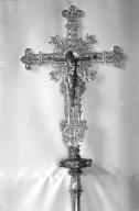 Croix de procession (1), église paroissiale Saint-Tudec et Sainte-Anne (Landudec)