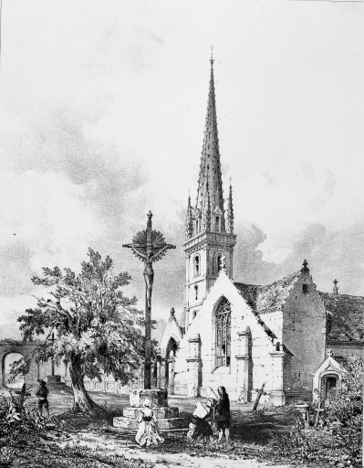 Enclos paroissial et église Saint-Suliau, bourg (Sizun)