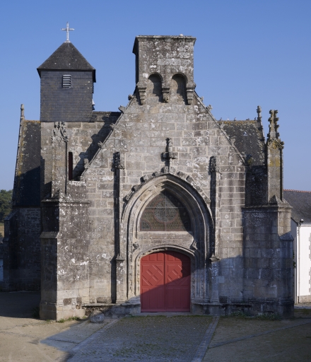 Église paroissiale Saint-Théleau, anciennement chapelle Notre-Dame du Bon-Secours, place de l'Eglise (Landaul)