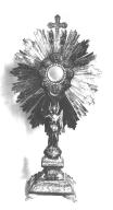 Ostensoir (2), église paroissiale Saint-Martin (Guichen)