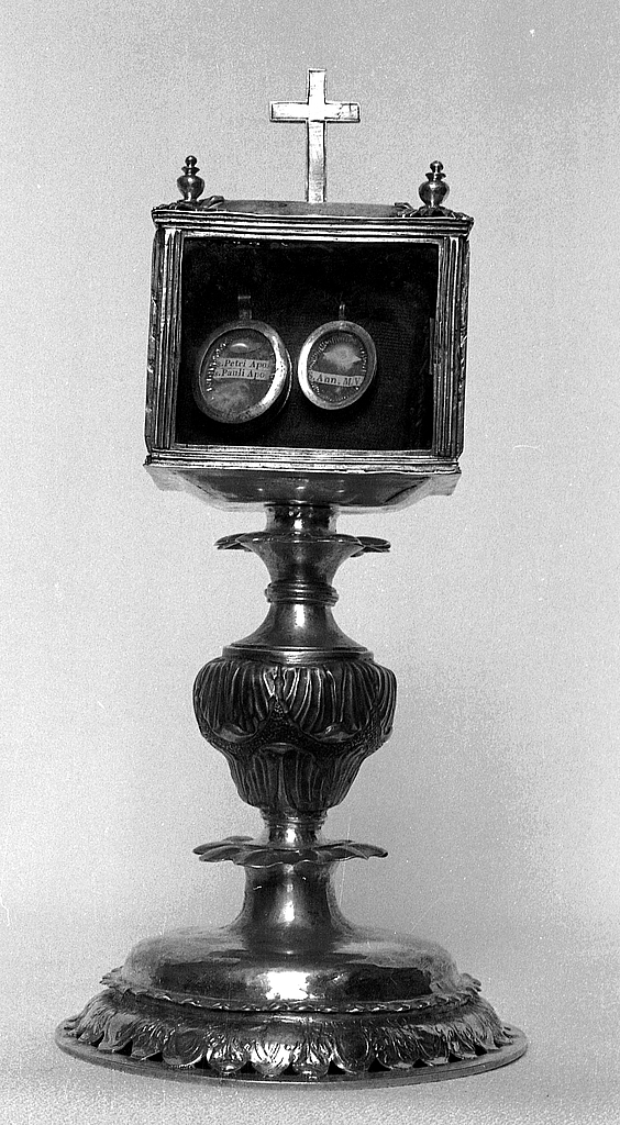 Reliquaire-monstrance (anciennement reliquaire numéro 1), église Saint-Mélar (Meilars)