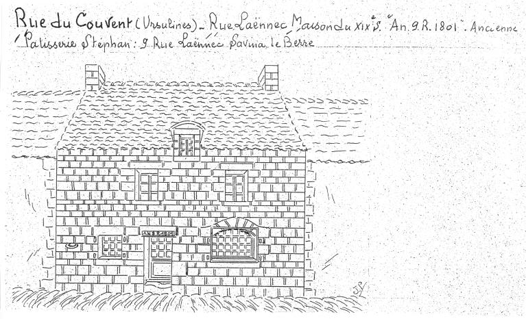 Maison, 9 rue Laennec (Pont-Croix)