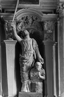 Groupe sculpté du sacrifice de Abraham, église paroissiale Saint-Pierre (Dompierre-du-Chemin fusionnée en Luitré-Dompierre en 2019)