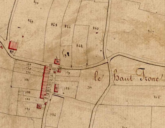 Écart, le Haut Tronc (Ercé-près-Liffré)
