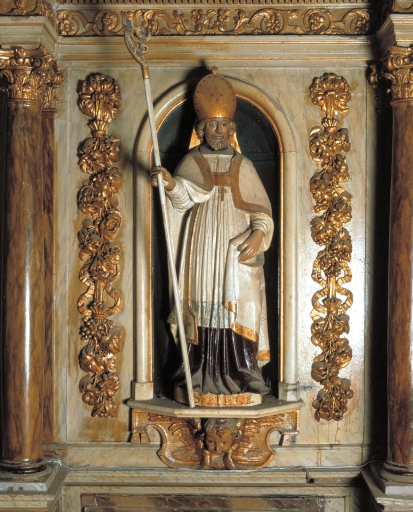 Statue : saint Blaise