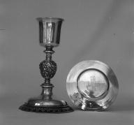 Calice, patène (1), église paroissiale Saint-Bily (Plaudren)