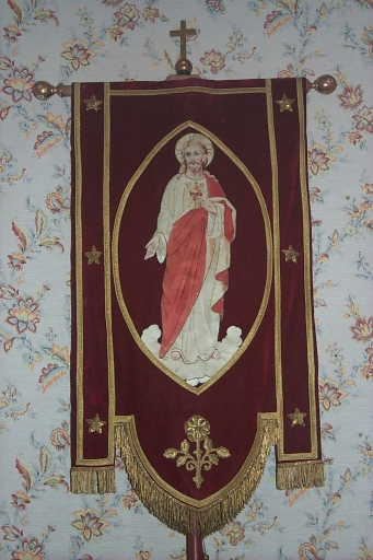 Bannière de procession 3 (Maure-de-Bretagne fusionnée en Val d'Anast en 2017)