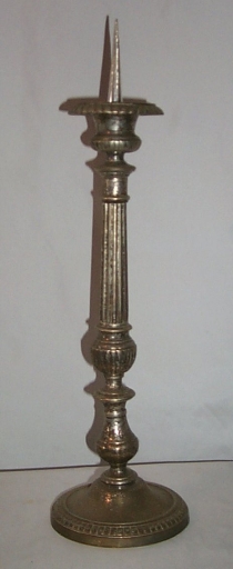 Paire 2 de chandeliers d'acolyte
