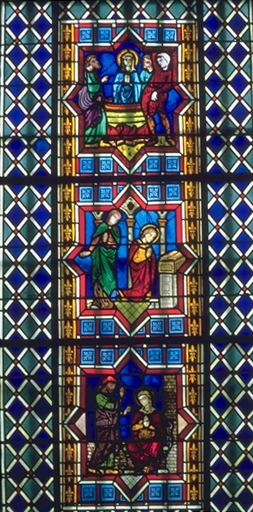 Verrière de la baie 28 : Vie de Sainte Marguerite