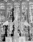 Groupe sculpté : Assomption, église paroissiale Notre-Dame-de-Roscudon (Pont-Croix)
