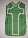 Ornement vert : chasuble