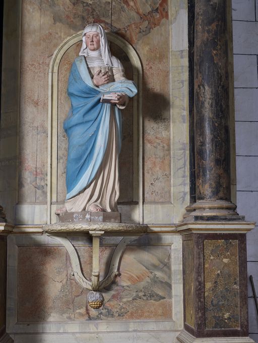 Statue : Sainte Anne, église Saint-Pierre (Sérent)
