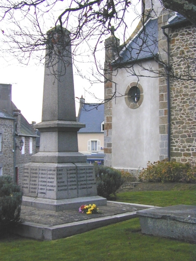 Monument aux morts, Grande Rue de la Poste (Saint-Coulomb)