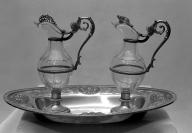 Plateau, burettes (2), église paroissiale Saint-Pierre (Retiers)