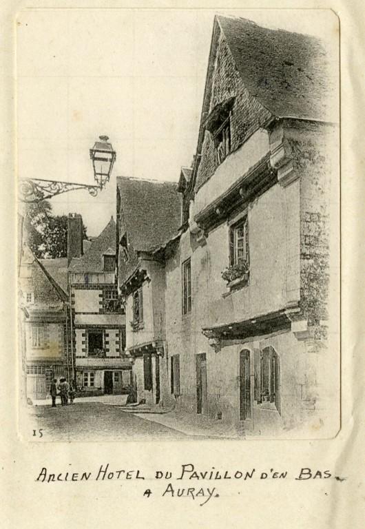 Maison dite "Le Pavillon d'en bas", 26-28 rue Philippe Vannier (Auray)