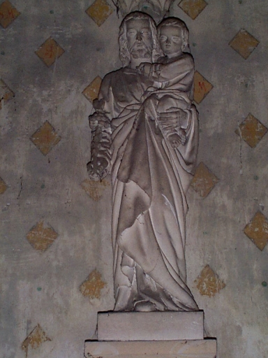 Statue (grandeur nature) : saint Joseph