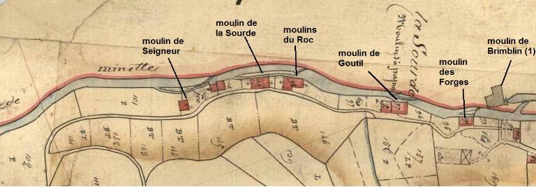 Moulins, la Sourde (Saint-Christophe-de-Valains)