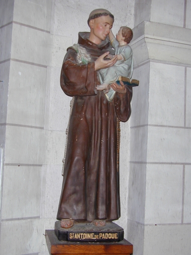 Statue : saint Antoine de Padoue