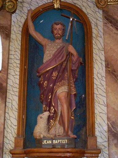 Statue : saint Jean-Baptiste