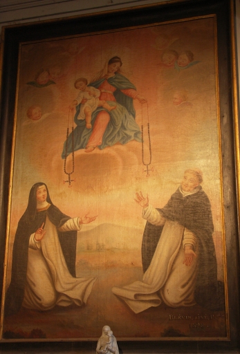 Tableau : Remise du Rosaire