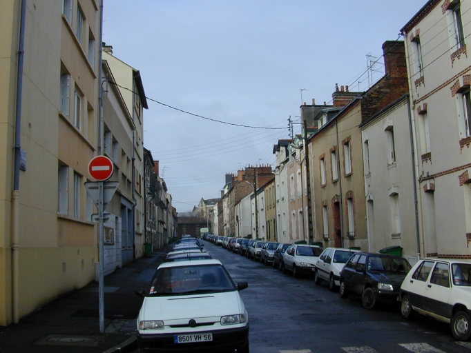 Lotissement, rue Issac-René-Guy-Le Chapelier ;  rue de, impasse de Quineleu (Rennes)