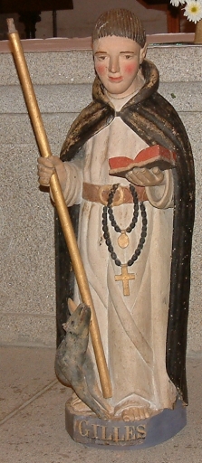 Statue : Saint Gilles