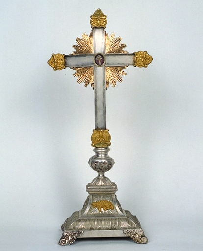 Croix reliquaire : reliquaire de la Vraie Croix