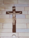 Croix : Christ en croix (Campel fusionnée en Val d'Anast en 2017)