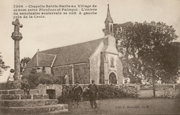 Croix monumentale, Sainte-Barbe (Paimpol)