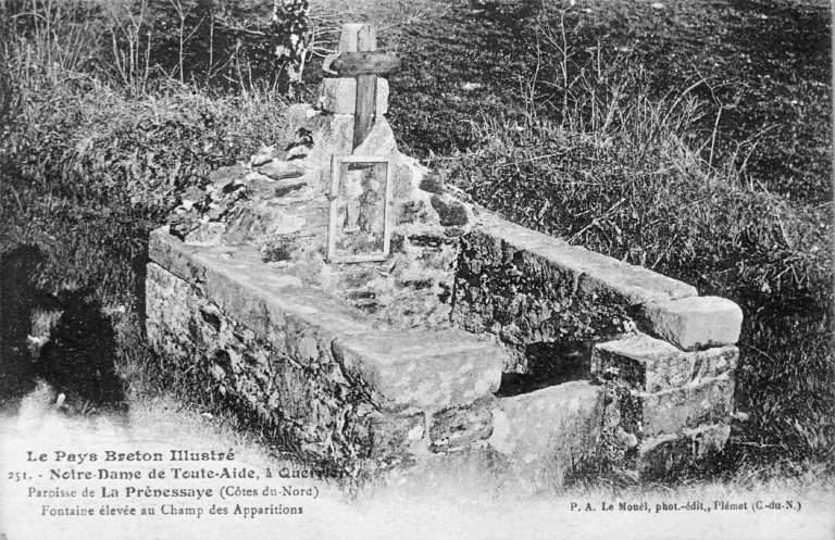 Fontaine de Dévotion (Fontaine Miraculeuse), Querrien (La Prénessaye)