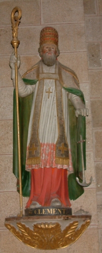 Statue : saint Clément