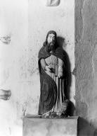 Statue (petite nature, d'applique) : saint Marc, chapelle Notre-Dame, Kerluan (Châteaulin)