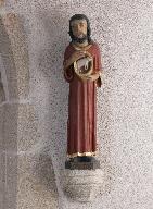 Statue : Saint Jean-Baptiste, chapelle Saint-Barthélemy (Pleucadeuc)