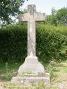Croix de cimetière, la Ville Auffray (Saint-Père-Marc-en-Poulet)