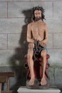 Statue : Christ aux outrages, Eglise Saint-Pierre (Plougonver)