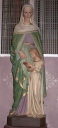 Statue sur culot : Education de la Vierge