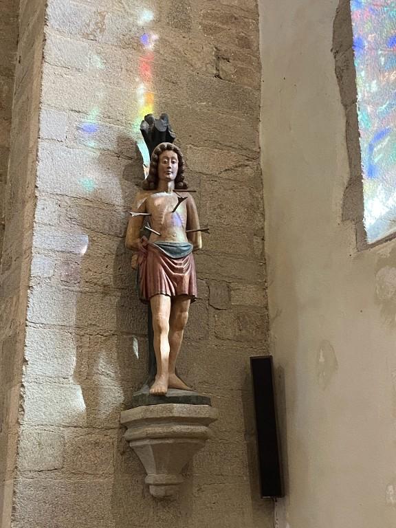Statue : Saint Sébastien, église Saint-Pierre-Saint-Paul (Guégon)