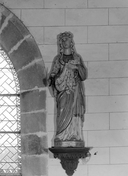 Statue (grandeur nature) : sainte Julienne, chapelle Saint-Abibon (Gourin)