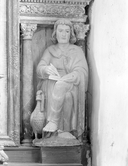 Statue : Saint Jean, chapelle Saint-Golven, le Vieux-Bourg (Taupont)